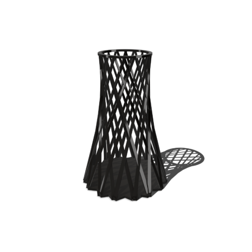 Lattice Glow Vase